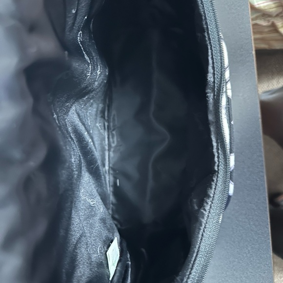 Floral Black and White Backpack Vera Bradley - Picture 8 of 11